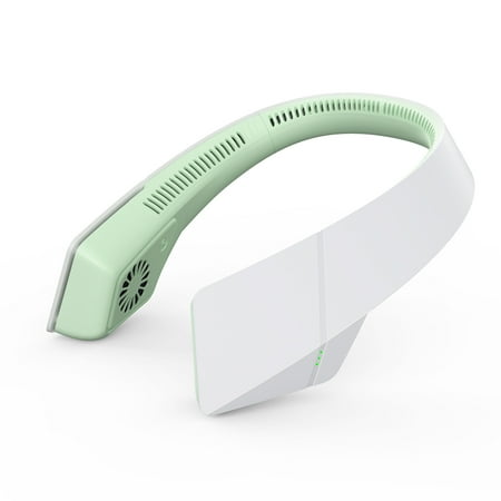 Portable Neck Fan Hands Free Bladeless Hanging Sport Fan 2400 mAh Battery Operated Wearable Personal Fan Rechargeable Headphone Design Dual USB-C Powered Desk Fan 3 Speeds for Outdoor Indoor
Portable Neck Fan Hands Free Bladeless Hanging Sport Fan 2400 mAh Battery Operated Wearable Personal Fan Rechargeable Headphone Design Dual USB-C Powered Desk Fan 3 Speeds for Outdoor Indoor