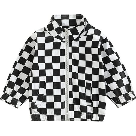 PIKADINGNIS Toddler Baby Boy Plaid Jacket Checkerboard Long Sleeve Zip Up Pocketed Coat Jackets Outwear Casual Fall Winter Clothes
PIKADINGNIS Toddler Baby Boy Plaid Jacket Checkerboard Long Sleeve Zip Up Pocketed Coat Jackets Outwear Casual Fall Winter Clothes