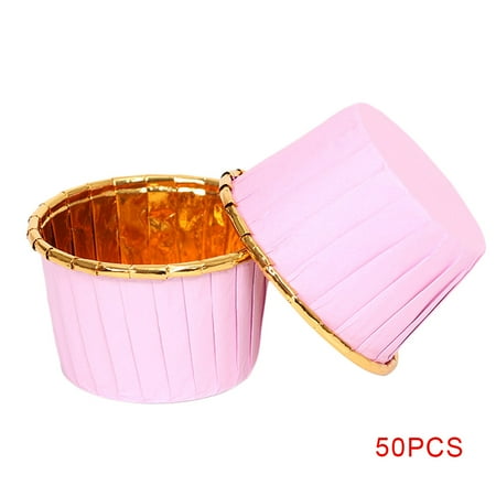 TureClos 50pcs Cupcake Cups Disposable Muffin Liners Small Baking Cups Round Aluminum Foil Cake Desserts Trays Containers
TureClos 50pcs Cupcake Cups Disposable Muffin Liners Small Baking Cups Round Aluminum Foil Cake Desserts Trays Containers