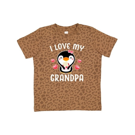 Inktastic I Love My Grandpa with Cute Penguin and Hearts Gift Toddler Toddler Girl T-Shirt
Inktastic I Love My Grandpa with Cute Penguin and Hearts Gift Toddler Toddler Girl T-Shirt