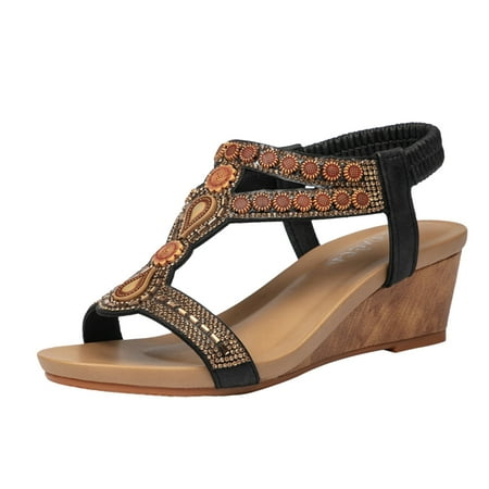 Sngxgn Womens Hanni Flat Gladiator Sandal Caged Multi-Strap Design Medium and Wide WidthHome Slippers Women Black 7
Sngxgn Womens Hanni Flat Gladiator Sandal Caged Multi-Strap Design Medium and Wide WidthHome Slippers Women Black 7