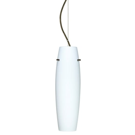 Besa Lighting 1Kx-489707-Led Suzi 1 Light Led Cable-Hung Pendant - Bronze