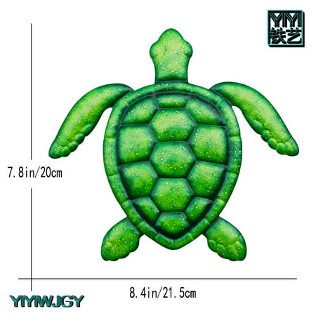Simulated Turtle Craft Wall Decor Turtle Home Wall Animal Statue Craft Ornament