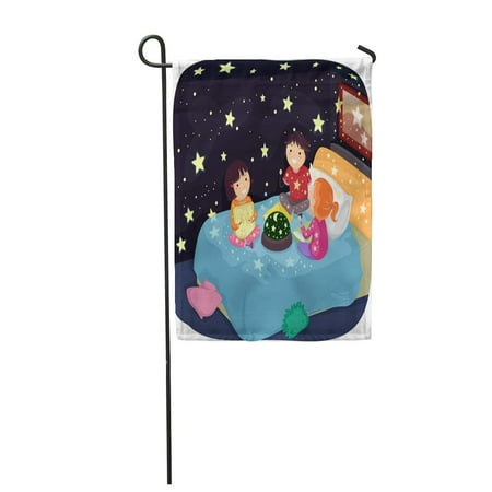 KDAGR Whimsical of Stickman Kids in Pajamas Admiring Room Decorated Garden Flag Decorative Flag House Banner 12x18 inch
KDAGR Whimsical of Stickman Kids in Pajamas Admiring Room Decorated Garden Flag Decorative Flag House Banner 12x18 inch