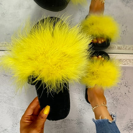 ãyilirongyummã yellow 37 slippers for women size color round plush large flat slippers solid fashion toe casual women s slipper
ãyilirongyummã yellow 37 slippers for women size color round plush large flat slippers solid fashion toe casual women s slipper