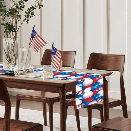 Room Decor Independence Day Table Runner Holiday Print Vintage Decoration Tablecloth Home
Room Decor Independence Day Table Runner Holiday Print Vintage Decoration Tablecloth Home