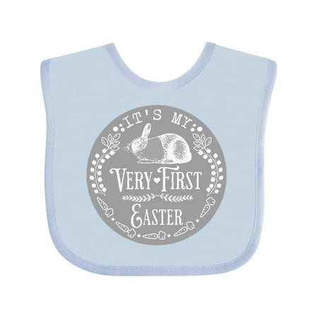 Inktastic Babys My First Easter Bunny Gift Baby Boy or Baby Girl Bib