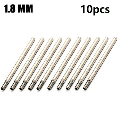 Goodhd 10Pc 0.8-4mm Rotary Diamond Burr Core Drill Bit Engraving 2.35mm For Glass Tile
Goodhd 10Pc 0.8-4mm Rotary Diamond Burr Core Drill Bit Engraving 2.35mm For Glass Tile