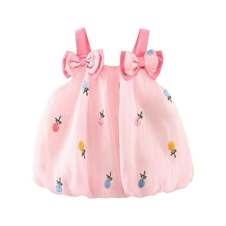 Summer Toddler Girl Dress Cotton Sleeveless Solid Color Print Dress Soft Comfy Daily Wear Outfits Baby Girl Clothes
Summer Toddler Girl Dress Cotton Sleeveless Solid Color Print Dress Soft Comfy Daily Wear Outfits Baby Girl Clothes