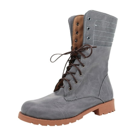 Winter Boots for Women Women Ladies Square Heel Retro Middle Tube Lace Up Boots Knight Shoes
Winter Boots for Women Women Ladies Square Heel Retro Middle Tube Lace Up Boots Knight Shoes