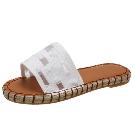 Youmylove Fashion Cover Sandals Flat Foot Cloth Colorful Solid Color Slippers Women Casual Slipper Comfort Cozy Leisure Daily Walking
Youmylove Fashion Cover Sandals Flat Foot Cloth Colorful Solid Color Slippers Women Casual Slipper Comfort Cozy Leisure Daily Walking