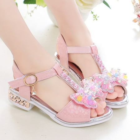 Cathalem Toddler Shoes Girls Children Shoes Fashion Thick Soles With Diamond Butterfly Sandals Summer Open Kids Slip on Sandals Pink 9.5 Years
Cathalem Toddler Shoes Girls Children Shoes Fashion Thick Soles With Diamond Butterfly Sandals Summer Open Kids Slip on Sandals Pink 9.5 Years