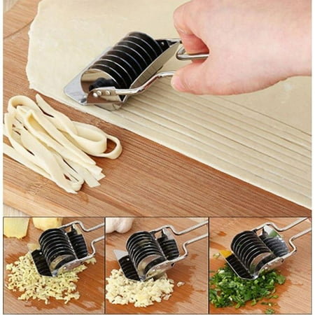 Mnycxen Stainless Steel Noodle Vegetables Cutter Solid Color Simple Cutter