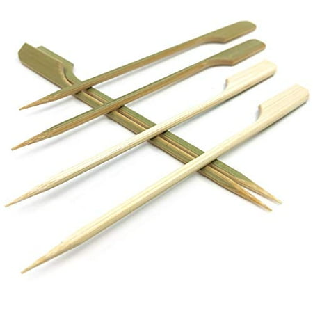 4.7 inch Bamboo wood wooden Paddle Picks Skewers for Cocktail,Appetizers,Fruit Kabobs,Sandwich,Barbeque Snacks.More Size Choices 3.5 / 4.7 / 7 / 10 (Pack of 100)
4.7 inch Bamboo wood wooden Paddle Picks Skewers for Cocktail,Appetizers,Fruit Kabobs,Sandwich,Barbeque Snacks.More Size Choices 3.5 / 4.7 / 7 / 10 (Pack of 100)