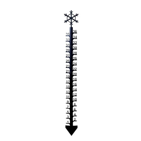 Efsteb Home Decor Home Decor Clearance 36 Art Snow Meter Ruler Depth Measuring Stake Metal Yard Rain Gauge Stake for Outdoor Garden Decoration Inch Snow Gauge Outdoor Iron
Efsteb Home Decor Home Decor Clearance 36 Art Snow Meter Ruler Depth Measuring Stake Metal Yard Rain Gauge Stake for Outdoor Garden Decoration Inch Snow Gauge Outdoor Iron