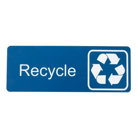 Franklin - 38263 - Blue and White Recycle Sign