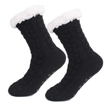Womens Slipper Socks with Grippers Cozy Women Slipper Socks Fleece Lined Slipper Socks for Women with Grippers
Womens Slipper Socks with Grippers Cozy Women Slipper Socks Fleece Lined Slipper Socks for Women with Grippers