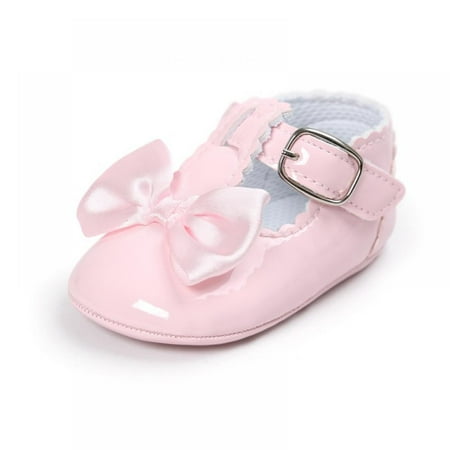 Infant Baby Girls Soft Sole Bowknot Princess Wedding Dress Mary Jane Flats Prewalker Newborn Light Baby Sneaker Shoes 0-18M
Infant Baby Girls Soft Sole Bowknot Princess Wedding Dress Mary Jane Flats Prewalker Newborn Light Baby Sneaker Shoes 0-18M
