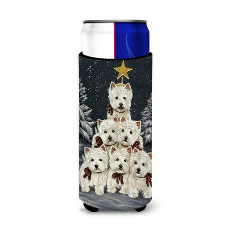 Carolines Treasures PPP3130MUK 12 oz Westie Christmas Family Tree Ultra Hugger for Slim Cans
Carolines Treasures PPP3130MUK 12 oz Westie Christmas Family Tree Ultra Hugger for Slim Cans