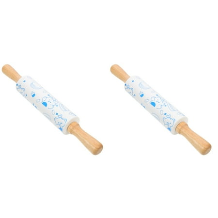 FRCOLOR 2pcs Kids Baking Rolling Pin Dough Roller Pin Handles Baking Tool For Bread Pastry Pizza
FRCOLOR 2pcs Kids Baking Rolling Pin Dough Roller Pin Handles Baking Tool For Bread Pastry Pizza