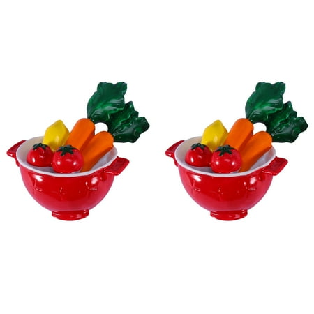 2pcs Simulation Tomatoes Carrots Mini Vegetable Refrigerator Creative 3D Resin Food Fridge Magnets Stickers for Home Party Wall D
2pcs Simulation Tomatoes Carrots Mini Vegetable Refrigerator Creative 3D Resin Food Fridge Magnets Stickers for Home Party Wall D