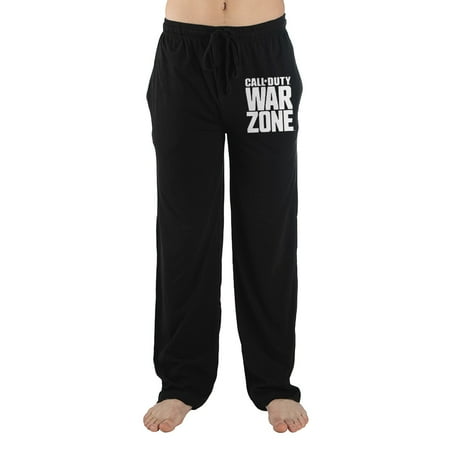 Call of Duty Warzone Mens Black Video Game Sleep Pajama Pants-XS