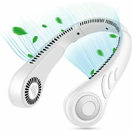 Portable Neck Fan Bladeless Cooling Fan 8H Working Time Headphone Design Personal Fan Adjustable Neck Fan with 3 Speeds
Portable Neck Fan Bladeless Cooling Fan 8H Working Time Headphone Design Personal Fan Adjustable Neck Fan with 3 Speeds