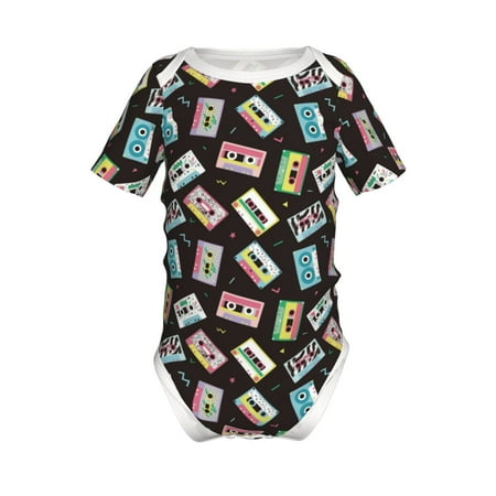 Adobk Colorful Retro Tape Print Baby Climbing Clothes Jumpsuit Rompers Classic Rompers Child Short sleeve Bodysuits-9M
Adobk Colorful Retro Tape Print Baby Climbing Clothes Jumpsuit Rompers Classic Rompers Child Short sleeve Bodysuits-9M