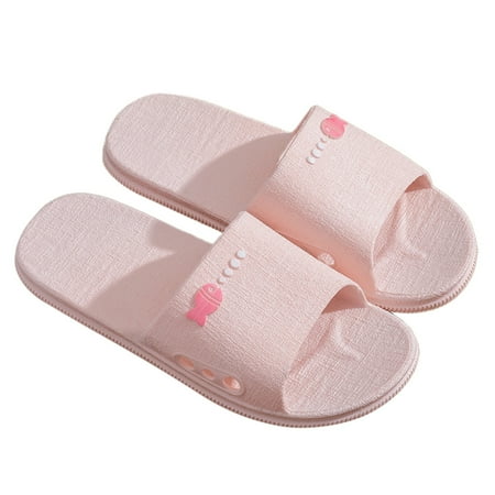 Gzea Home Slippers Summer Indoor Anti Slip Soft Sole Bathing Household And Outdoor Wmomen Slippers Hot Pink 36
Gzea Home Slippers Summer Indoor Anti Slip Soft Sole Bathing Household And Outdoor Wmomen Slippers Hot Pink 36