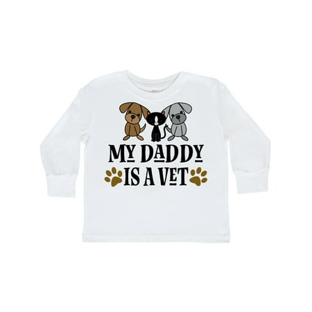 Inktastic Veterinarian Daddy Is A Vet Gift Toddler Boy or Toddler Girl Long Sleeve T-Shirt
Inktastic Veterinarian Daddy Is A Vet Gift Toddler Boy or Toddler Girl Long Sleeve T-Shirt
