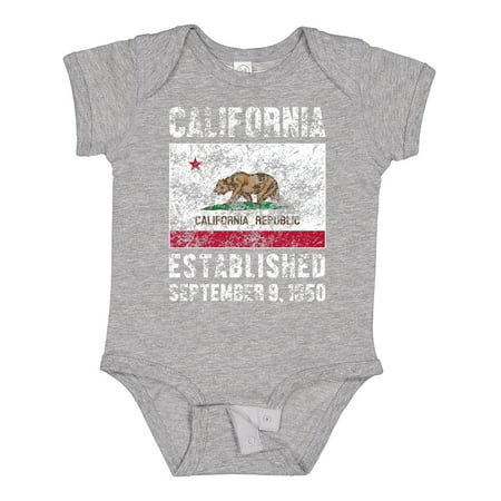 Inktastic Established September 9 1850 California Flag Gift Baby Boy or Baby Girl Bodysuit
Inktastic Established September 9 1850 California Flag Gift Baby Boy or Baby Girl Bodysuit