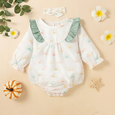 Simplmasygenix Children s Day Baby Romper Clearance Toddler Girls Baby Long Sleeve Cute Sun Print Flying Sleeve Headwear Jumpsuit Romper
Simplmasygenix Children s Day Baby Romper Clearance Toddler Girls Baby Long Sleeve Cute Sun Print Flying Sleeve Headwear Jumpsuit Romper