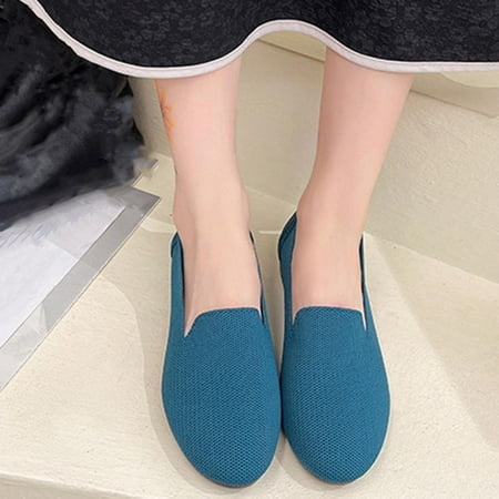 Josdec Womens Shoes Clearance Flying Woven Solid Color Mesh Surface Shallow Mouth Flat Shoes
Josdec Womens Shoes Clearance Flying Woven Solid Color Mesh Surface Shallow Mouth Flat Shoes