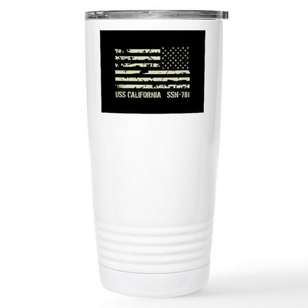 CafePress - USS California Stainless Steel Travel Mug - Insulated Stainless Steel Travel Tumbler 20 oz.
CafePress - USS California Stainless Steel Travel Mug - Insulated Stainless Steel Travel Tumbler 20 oz.