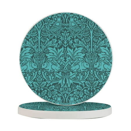 Circular Drink Coasters Set Birds Rabbit Floral Wallpaper Beautiful Home Decor Diatomite Heat-Resistant Diatomite Protect Table Countertop
Circular Drink Coasters Set Birds Rabbit Floral Wallpaper Beautiful Home Decor Diatomite Heat-Resistant Diatomite Protect Table Countertop
