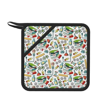 1 PCS Pot Holders for Kitchen - Heat Resistant Silicone Pot Holders with Hanging Loop School season book Non Slip Oven Hot Pads Potholders for Decor Baking Cooking Kitchen
1 PCS Pot Holders for Kitchen - Heat Resistant Silicone Pot Holders with Hanging Loop School season book Non Slip Oven Hot Pads Potholders for Decor Baking Cooking Kitchen