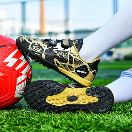 Kids Students Football Sport Training Cleats Soccer Shoes Sneakers