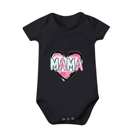 Summer Savings Clearance! 2023 TUOBARR Jumpsuit for Toddler Baby Boys Girl Comfortable Mother s Day Print Short Sleeve Romper Jumpsuit Black M 0-3Months
Summer Savings Clearance! 2023 TUOBARR Jumpsuit for Toddler Baby Boys Girl Comfortable Mother s Day Print Short Sleeve Romper Jumpsuit Black M 0-3Months