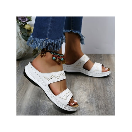 GENILU Women s Soft Lightweight Slip On Slippers All Seasons Casual Breathable Flat Heels Flats
GENILU Women s Soft Lightweight Slip On Slippers All Seasons Casual Breathable Flat Heels Flats