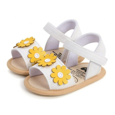 Maxcozy Toddler Baby Girl s Summer Soft Open Toe Princess Flower Outdoor Casual Sandals 0-18 Months
Maxcozy Toddler Baby Girl s Summer Soft Open Toe Princess Flower Outdoor Casual Sandals 0-18 Months