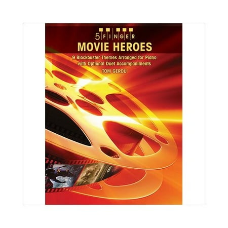 Alfred 00-32009 5 Finger Movie Heroes - Music Book