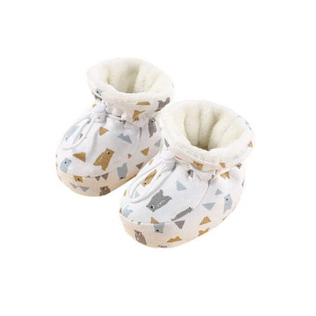 Difumos Infant Baby Ankle Boot Cotton Lining Crib Shoes Floral Winter Bootie Casual Cozy Booties Lightweight Drawstring Sock Shoe Gray White 5C
Difumos Infant Baby Ankle Boot Cotton Lining Crib Shoes Floral Winter Bootie Casual Cozy Booties Lightweight Drawstring Sock Shoe Gray White 5C