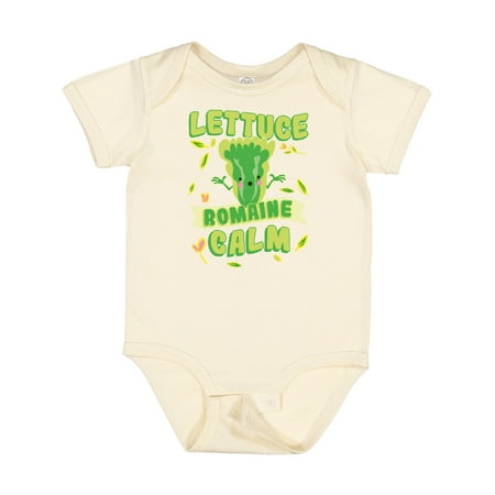 Inktastic Lettuce Romaine Calm Gift Baby Boy or Baby Girl Bodysuit