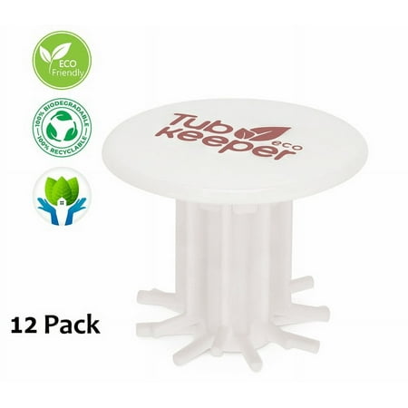 TubKeeper PBAT Drain Hair Catcher 100% Biodegradable Tub Protector Cover Pack of 12
TubKeeper PBAT Drain Hair Catcher 100% Biodegradable Tub Protector Cover Pack of 12