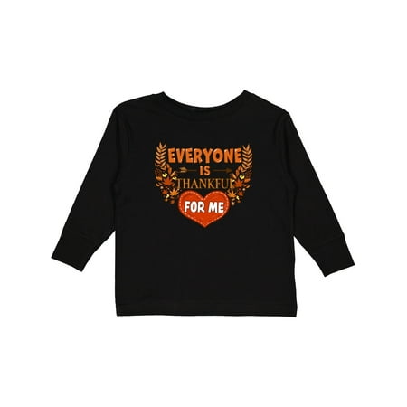 Inktastic Everyone is Thankful for Me with Heart and Leaves Gift Toddler Boy or Toddler Girl Long Sleeve T-Shirt
Inktastic Everyone is Thankful for Me with Heart and Leaves Gift Toddler Boy or Toddler Girl Long Sleeve T-Shirt