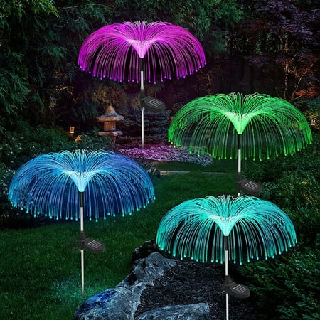 Giugt Solar Garden Lights Solar Firework Lights 4 Pack Solar Garden Lights Outdoor Waterproof 7 Color Changing Firework Lights for Garden Patio Walkway Pathway Party Wedding Decorative
Giugt Solar Garden Lights Solar Firework Lights 4 Pack Solar Garden Lights Outdoor Waterproof 7 Color Changing Firework Lights for Garden Patio Walkway Pathway Party Wedding Decorative
