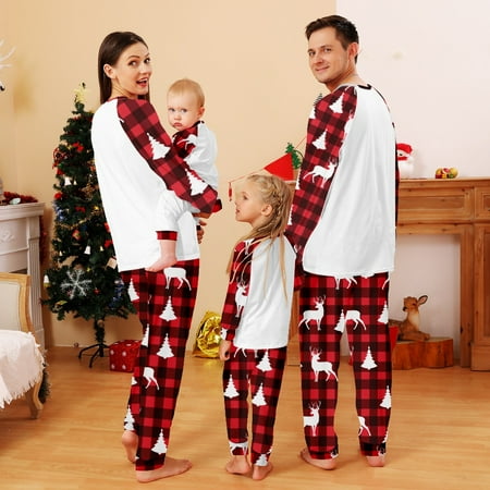 Family Matching Christmas Pyjamas Set Xmas Pjs Sleepwear Long Sleeve Nightwear for Womens Mens Girls Boys Kids
Family Matching Christmas Pyjamas Set Xmas Pjs Sleepwear Long Sleeve Nightwear for Womens Mens Girls Boys Kids