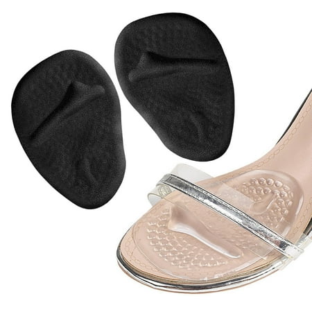 2 Middenvoet Pads Anti Comfort Hak Inzetstukken Voorkomen Black