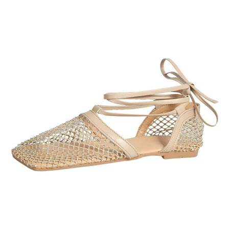 Orthopedic for Womens Ladies Walking Slippers Breathable Sandal 2023 Summer Beach Ladies Hollow Fishing Net Breathable Rhinestone Decoration Flat Bottom Strappy Large Size Casual Shoes
Orthopedic for Womens Ladies Walking Slippers Breathable Sandal 2023 Summer Beach Ladies Hollow Fishing Net Breathable Rhinestone Decoration Flat Bottom Strappy Large Size Casual Shoes
