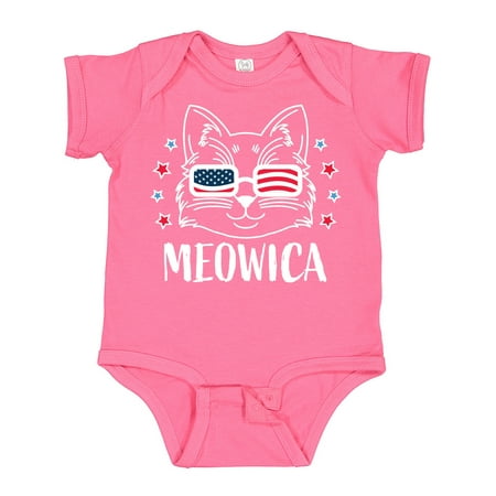 Inktastic 4th of July Meowica Cat in Flag Sunglasses Gift Baby Boy or Baby Girl Bodysuit
Inktastic 4th of July Meowica Cat in Flag Sunglasses Gift Baby Boy or Baby Girl Bodysuit